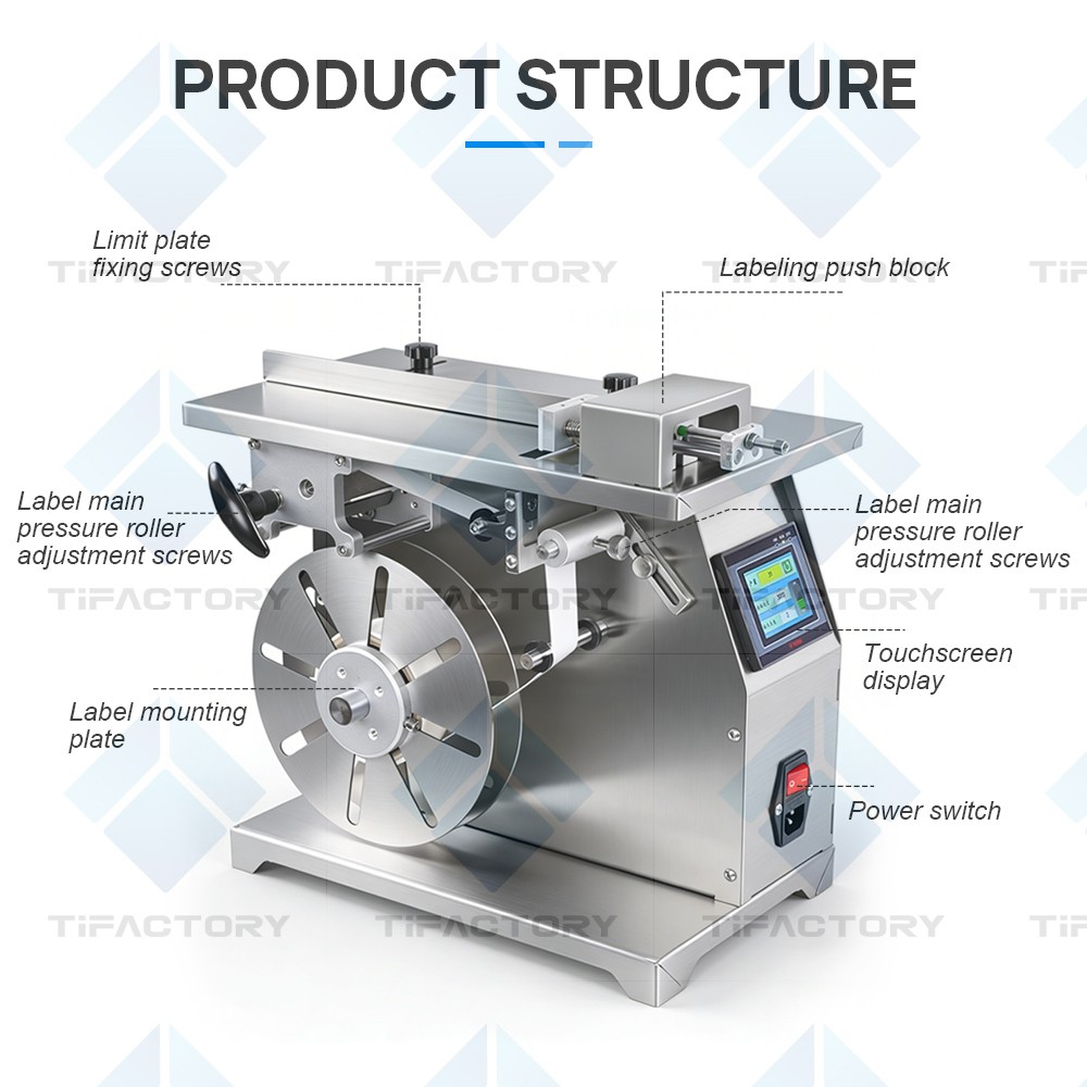 Automatic Sealing and Labeling Machine 90 Degree Right Angle Labeling Machine