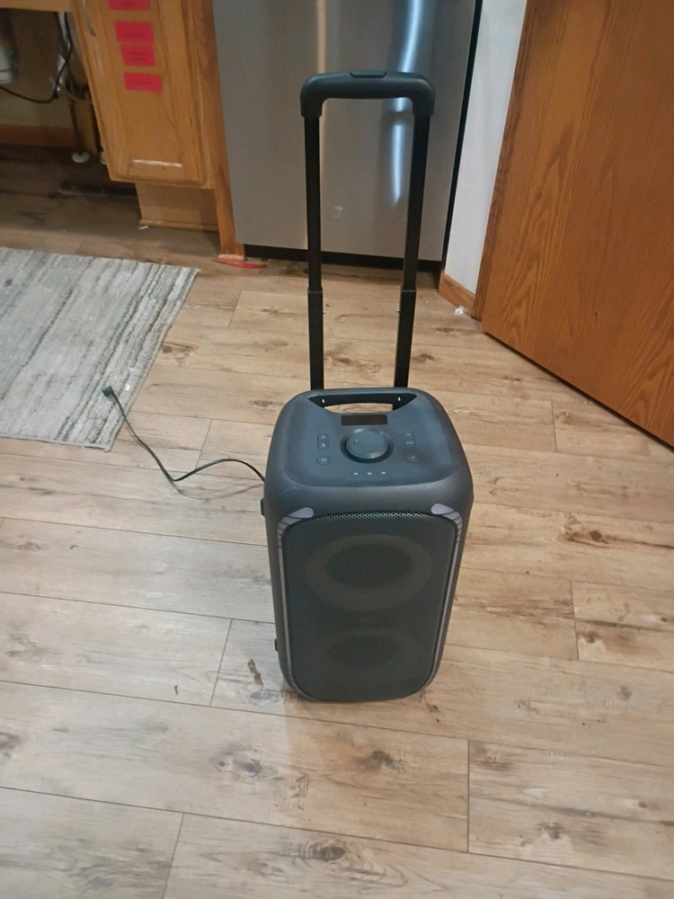 Onn Karaoke Machine with 2 Microphones Wireless Bluetooth Speaker