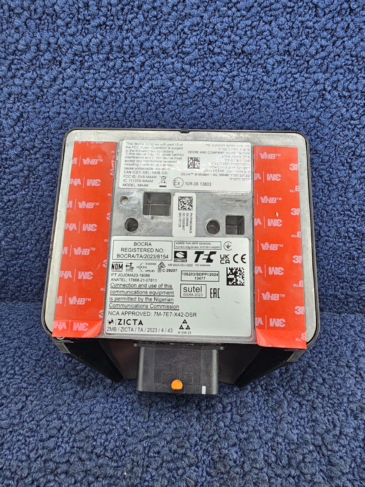 John Deere PFA12802 JdLink™ Modem Electronic Control Unit Fits 5E-5310 Tractor