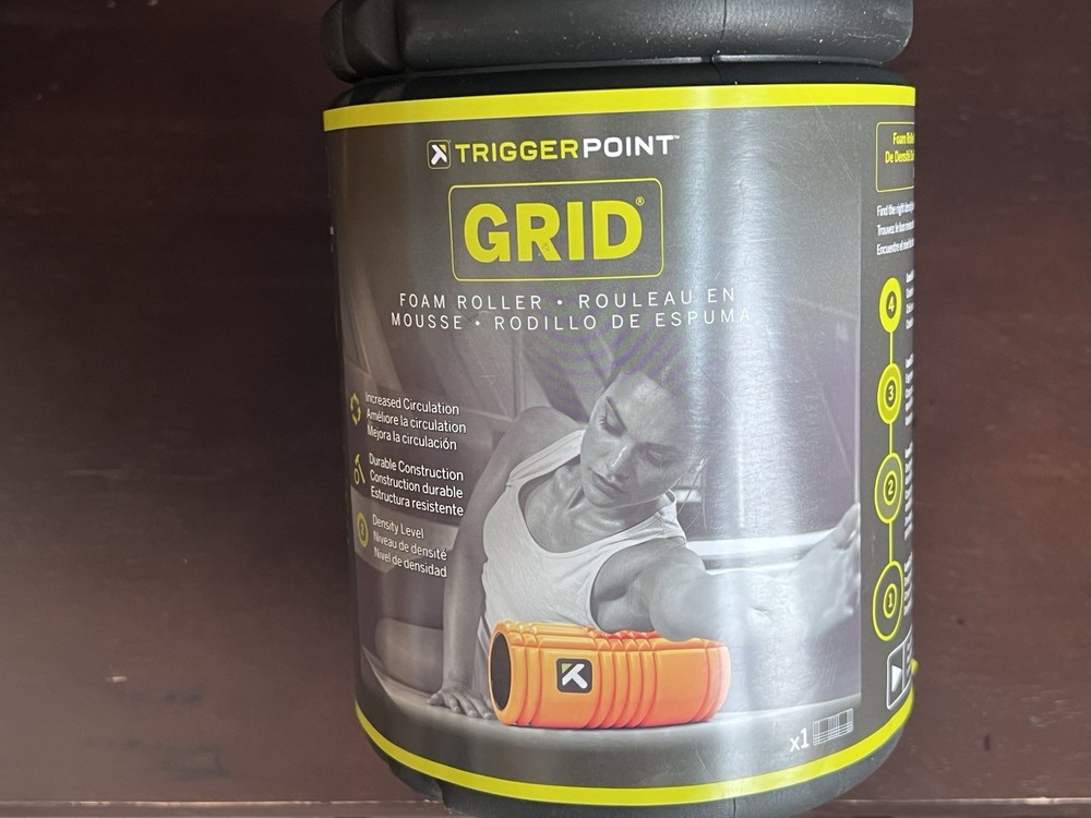 Trigger Point Performance GRID Foam Roller Black Massage Grid Hollow Durable