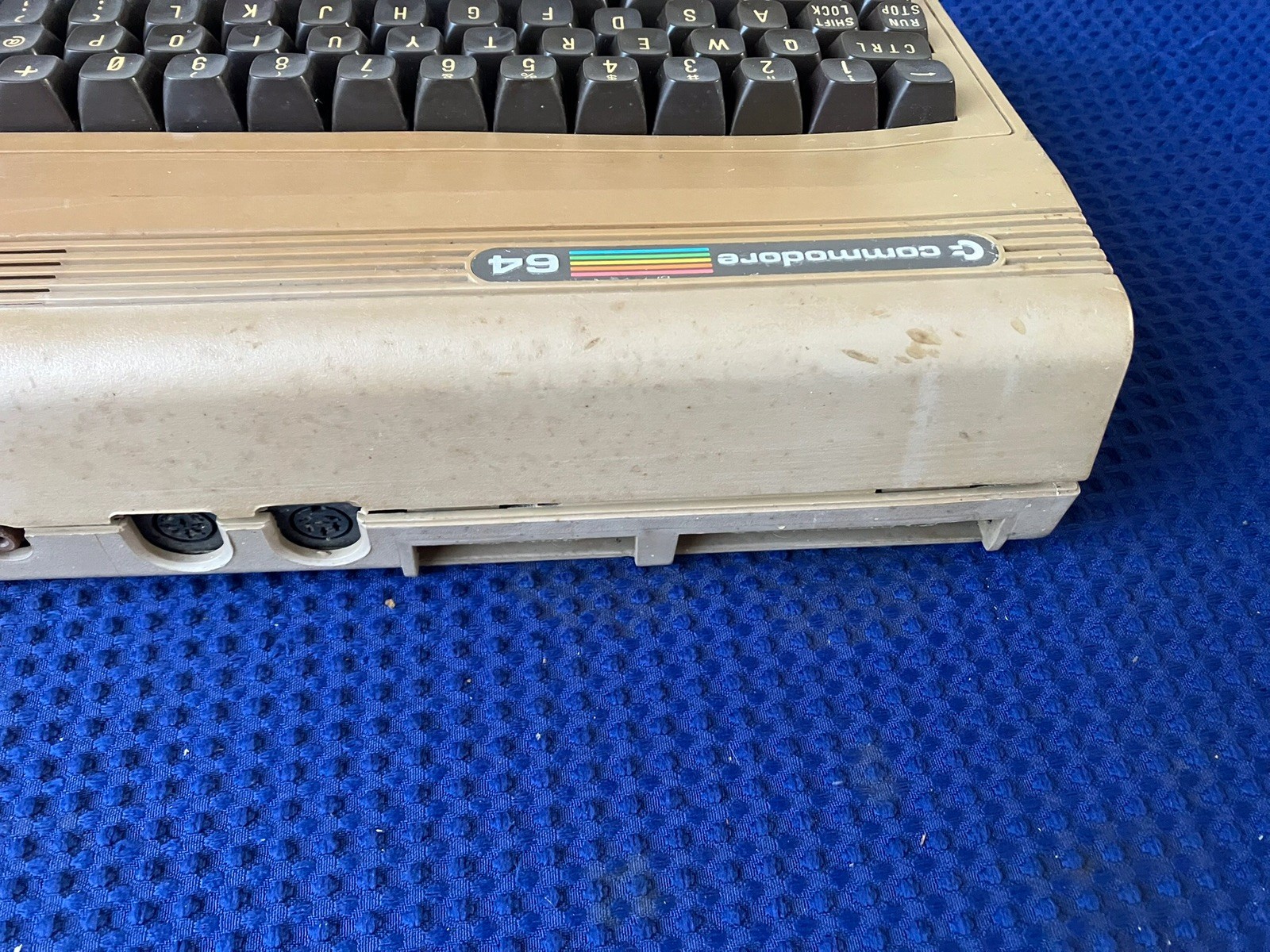 Vintage Commodore 64 Computer Not Working For Parts Or Repair.