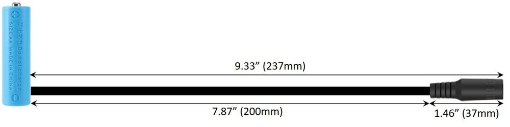 3 x AA Battery Replacement Eliminator Kit for Electronic Devices