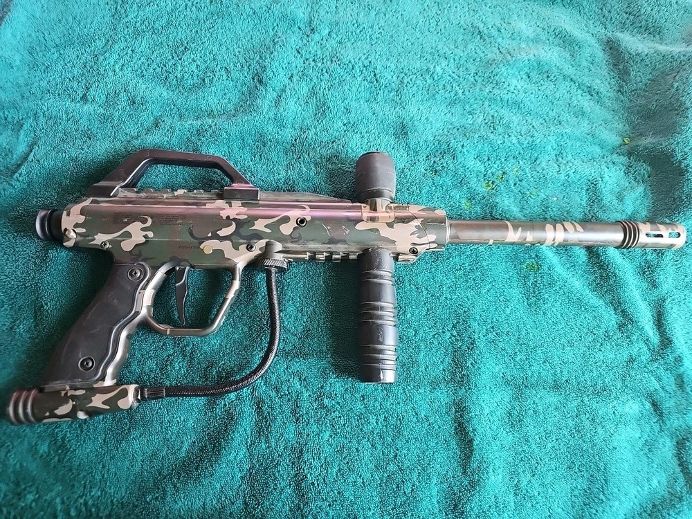 Tac-5 Recon Camo Paintball Marker, Untested