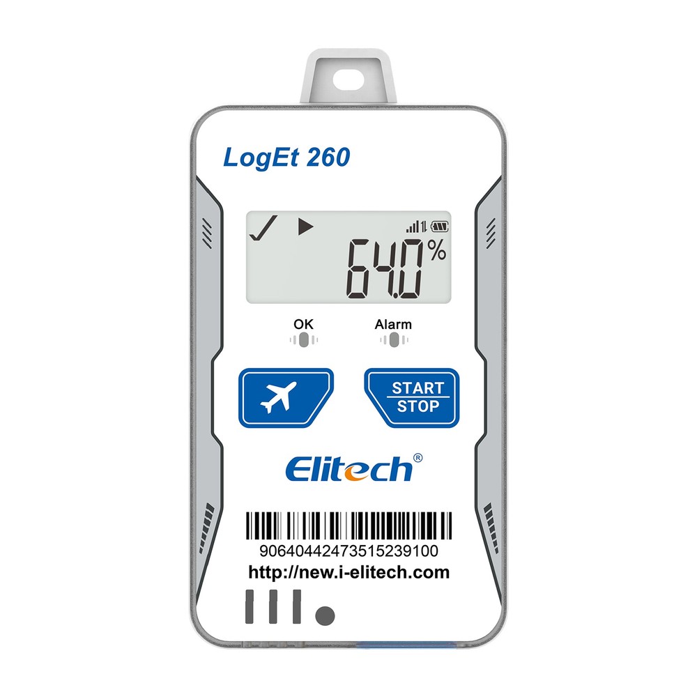 Elitech Loget 260 Temp Humidity Data Logger w/ Cloud Storage & SMS/Email GPS 4G