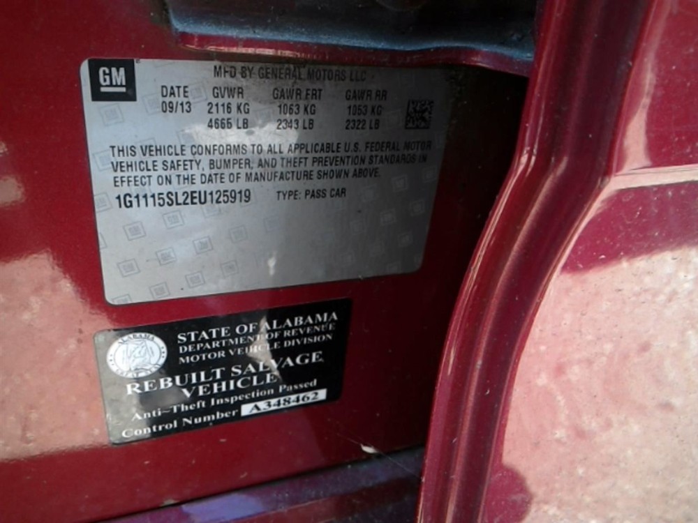 IMPALANEW 2014 High Mounted Stop Light 104902487