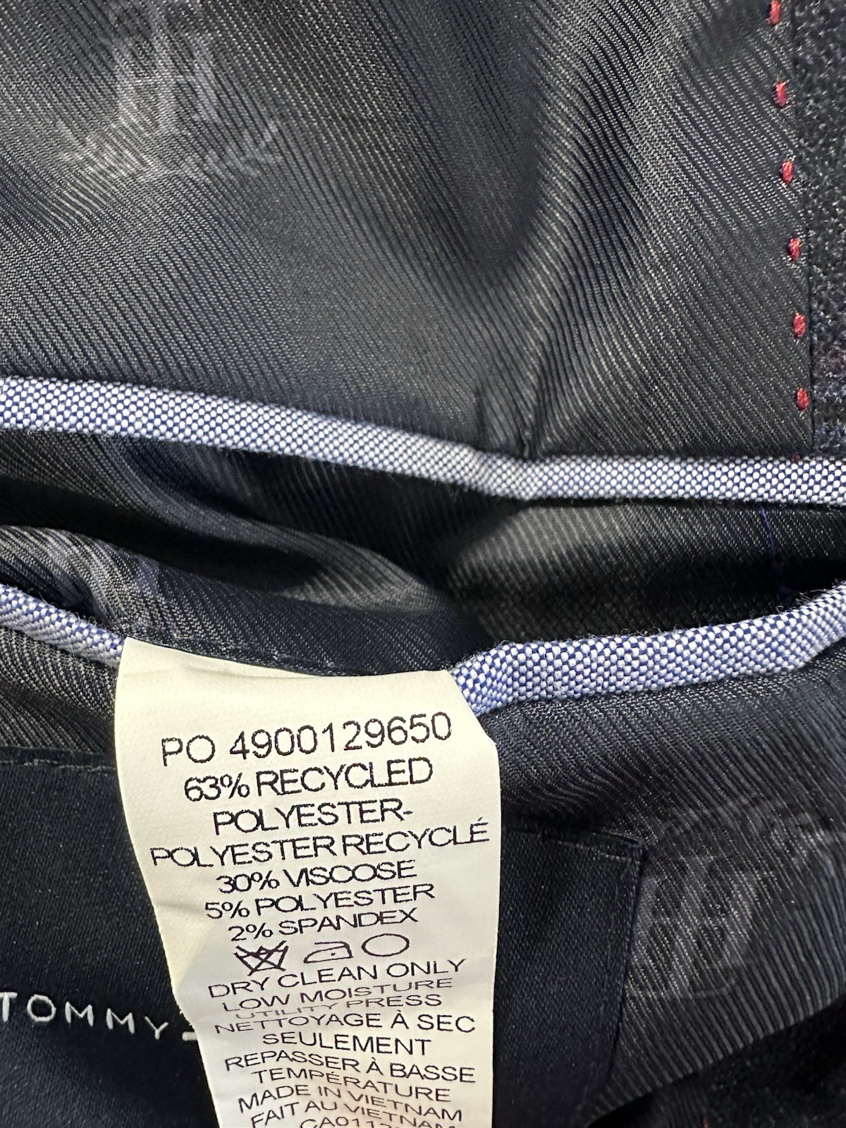 NEW Tommy Hilfiger Mens Conrad Modern Fit Plaid Sport Coat Blue Size 38S NWT