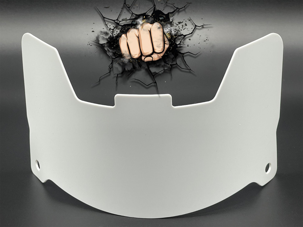 Full Size Helmet Visor (Display Only) Replica/Speed/Flex Compatible Gloss White