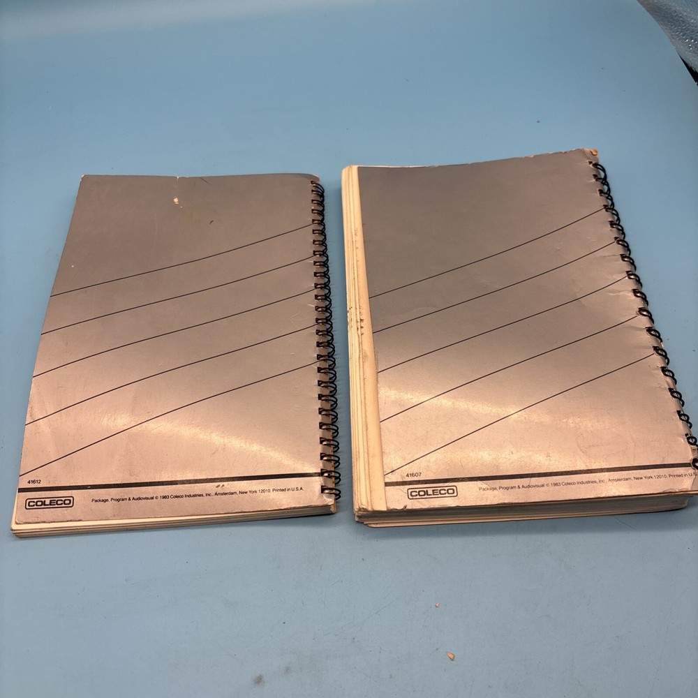 Vtg Coleco Adam SmartBasic Word Processing Programming Manuals User's Handbooks