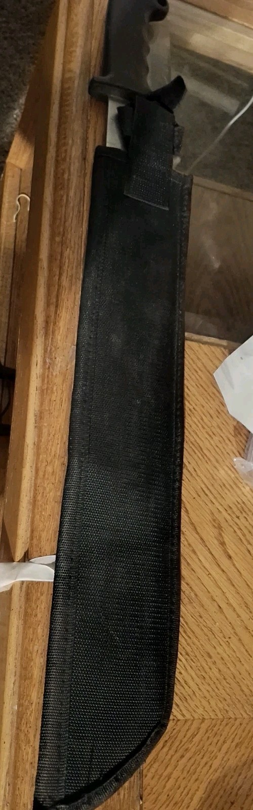 Machete with Sheath, 18-inch Blade, Outdoor Cutting Tool