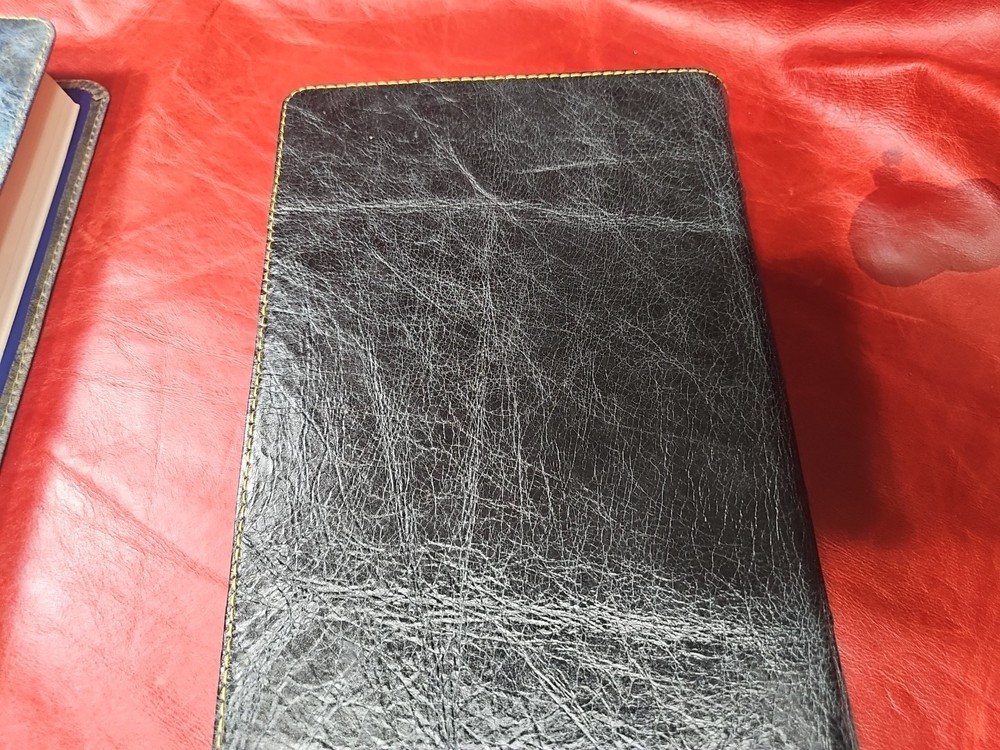 Criswell Study Bible Rebound with Liner Cowhide Nice! Stitched Parameter Nice!