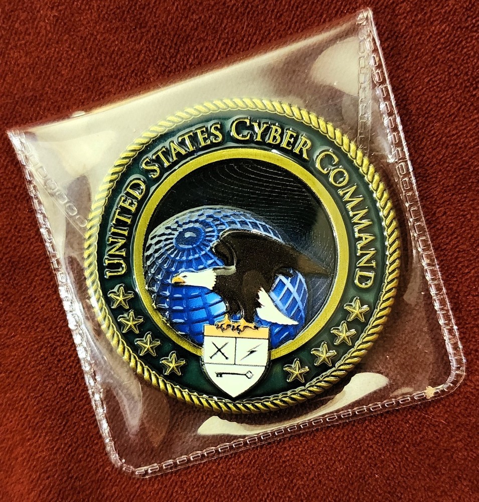 U.S. Cyber Command Challenge Coin - New!