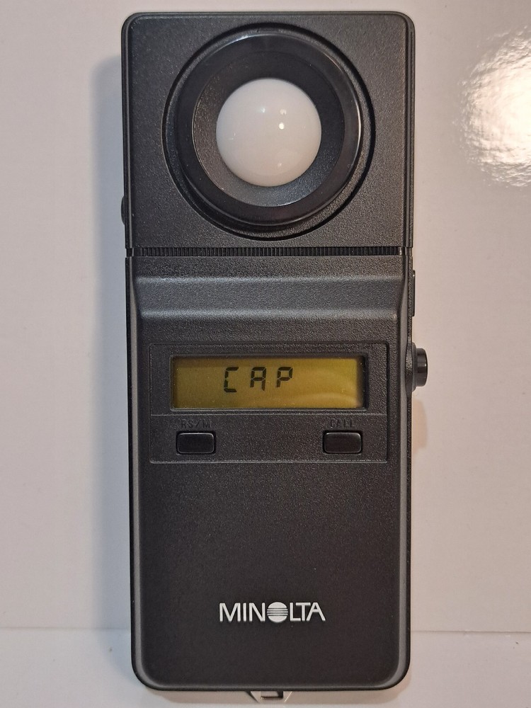 Minolta Illuminance Meter T -1 Working Light Meter In Original Box