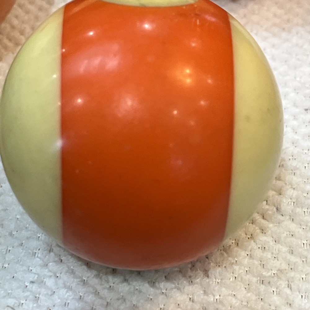 #13 2-1/4" Replacement Pool Ball dark Orange