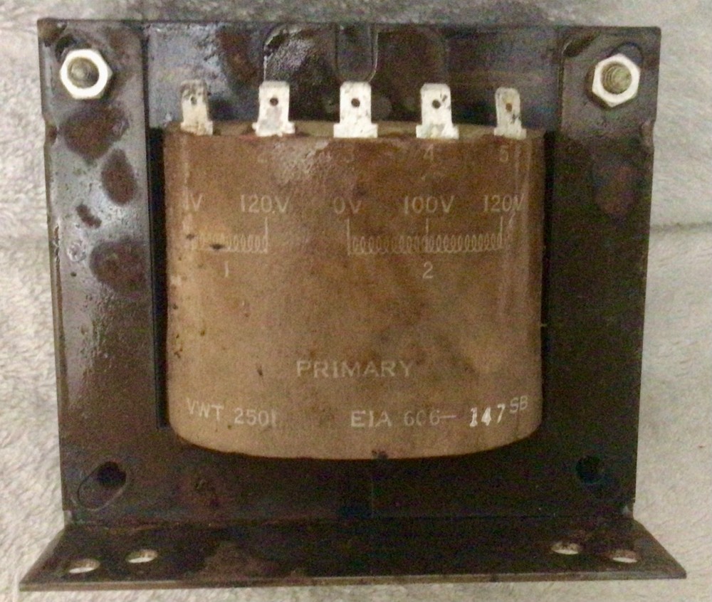 Schumacher  Primary/Secondary   EIA 606 NOS