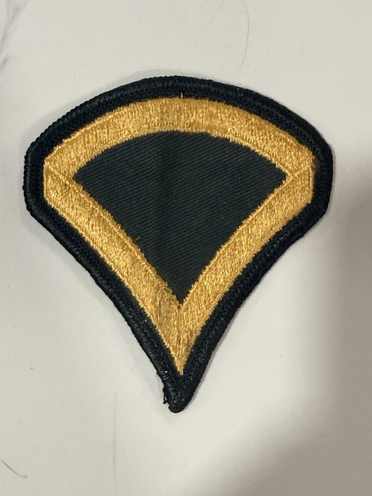 Vietnam Era U.S. Army Patch E3 Private First Class Rank Authentic Original Patch