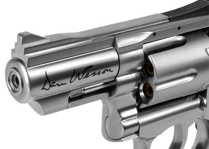 (NEW) Dan Wesson 2.5" CO2 BB Revolver, Silver by Dan Wesson