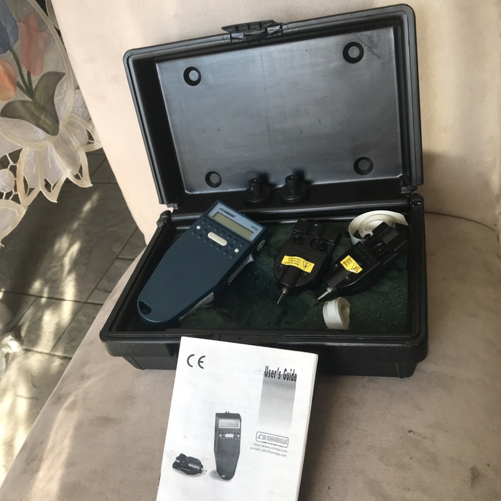 Omega Handlheld Pocket Tachometer with Remote Sensor Input, HHT-11-R-KIT