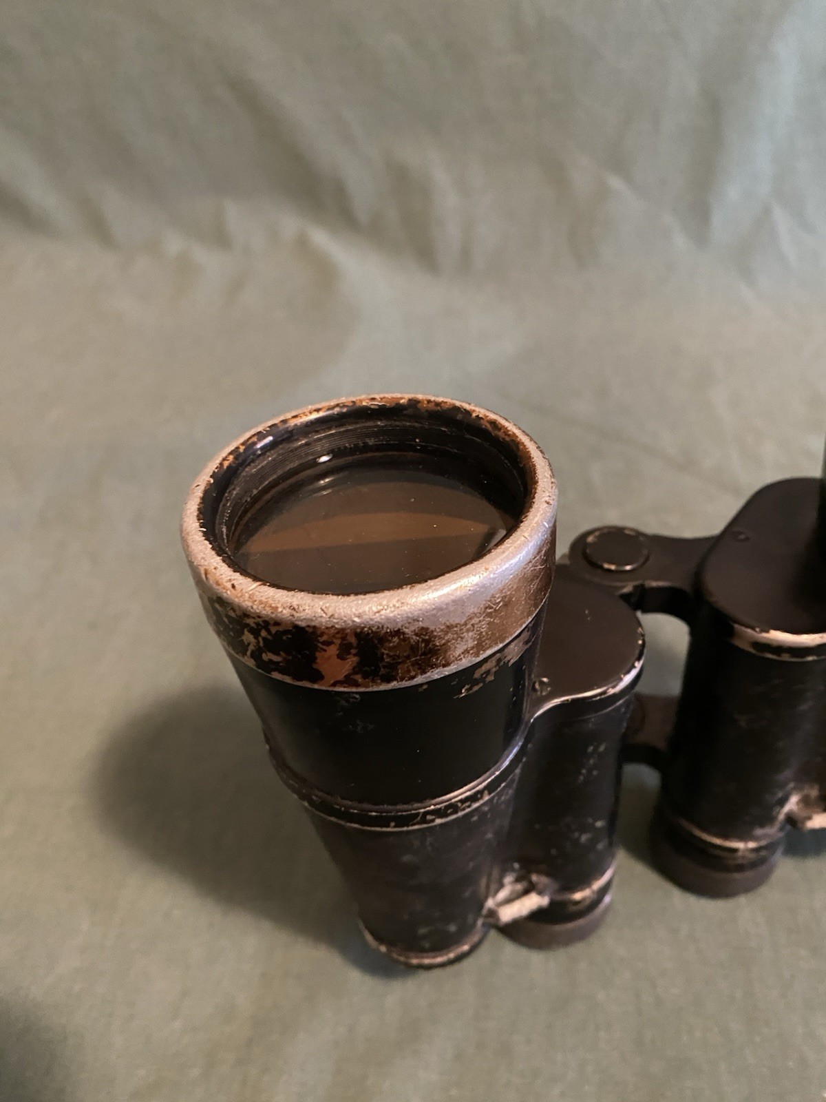 Vintage Original WW2 German 10x50 Binoculars Dienstglass