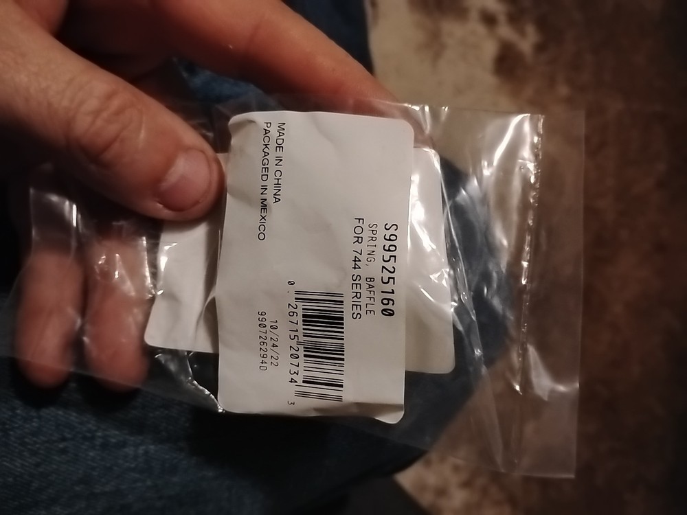 Broan Nutone Baffle Spring S99525160 New