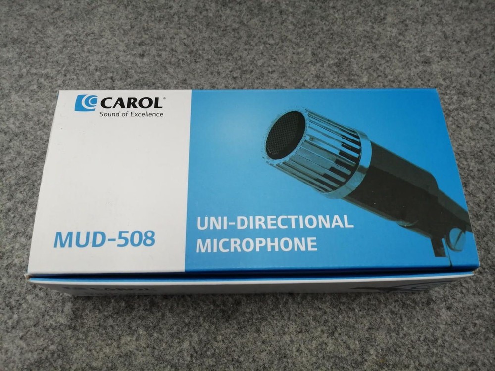 CAROL Dynamic Microphone MUD-508 Used