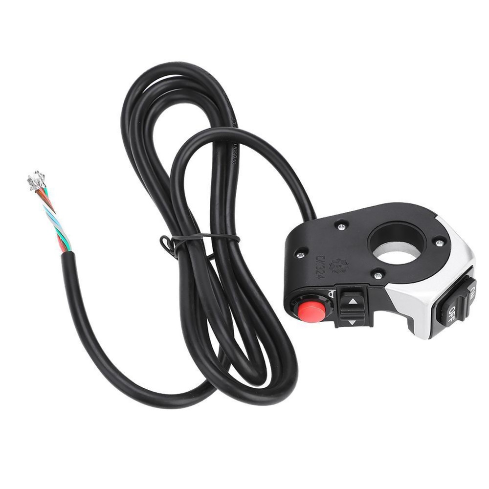 Rainproof E-Bicycle front light horn turning light Switch For Bicycle handlebar