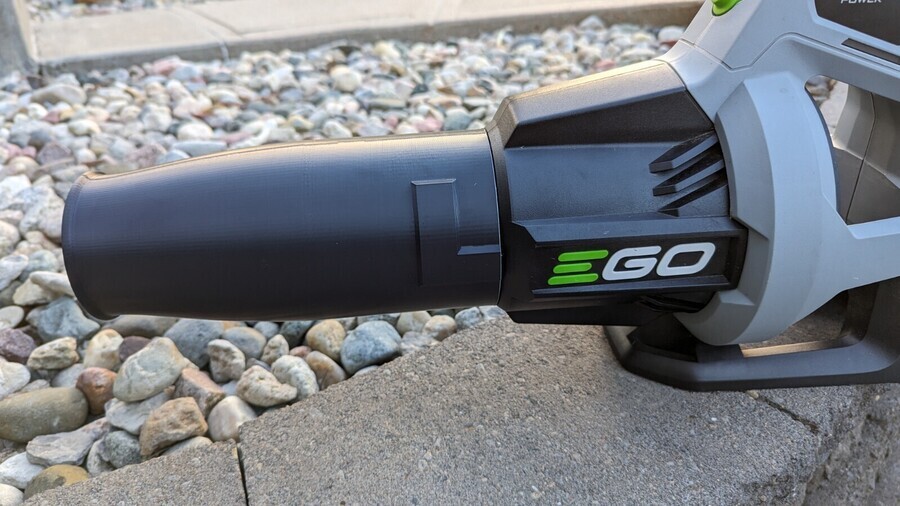 Short Tip Nozzle Duct for EGO 530, 575, 580, 650 Blower Car Wash Drying Shorter