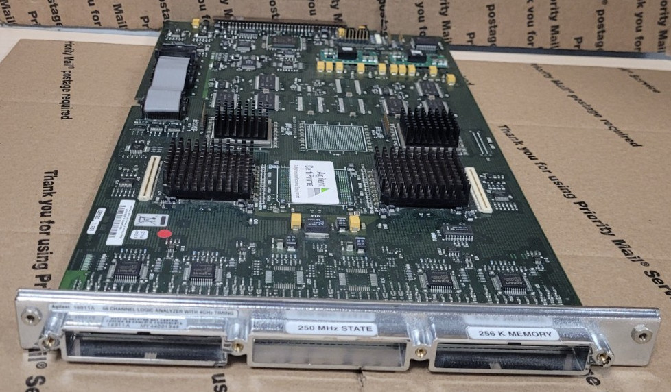 Agilent 16911A 68 Channel Logic Analyzer 4GHz Timing Card Module (UNTESTED)