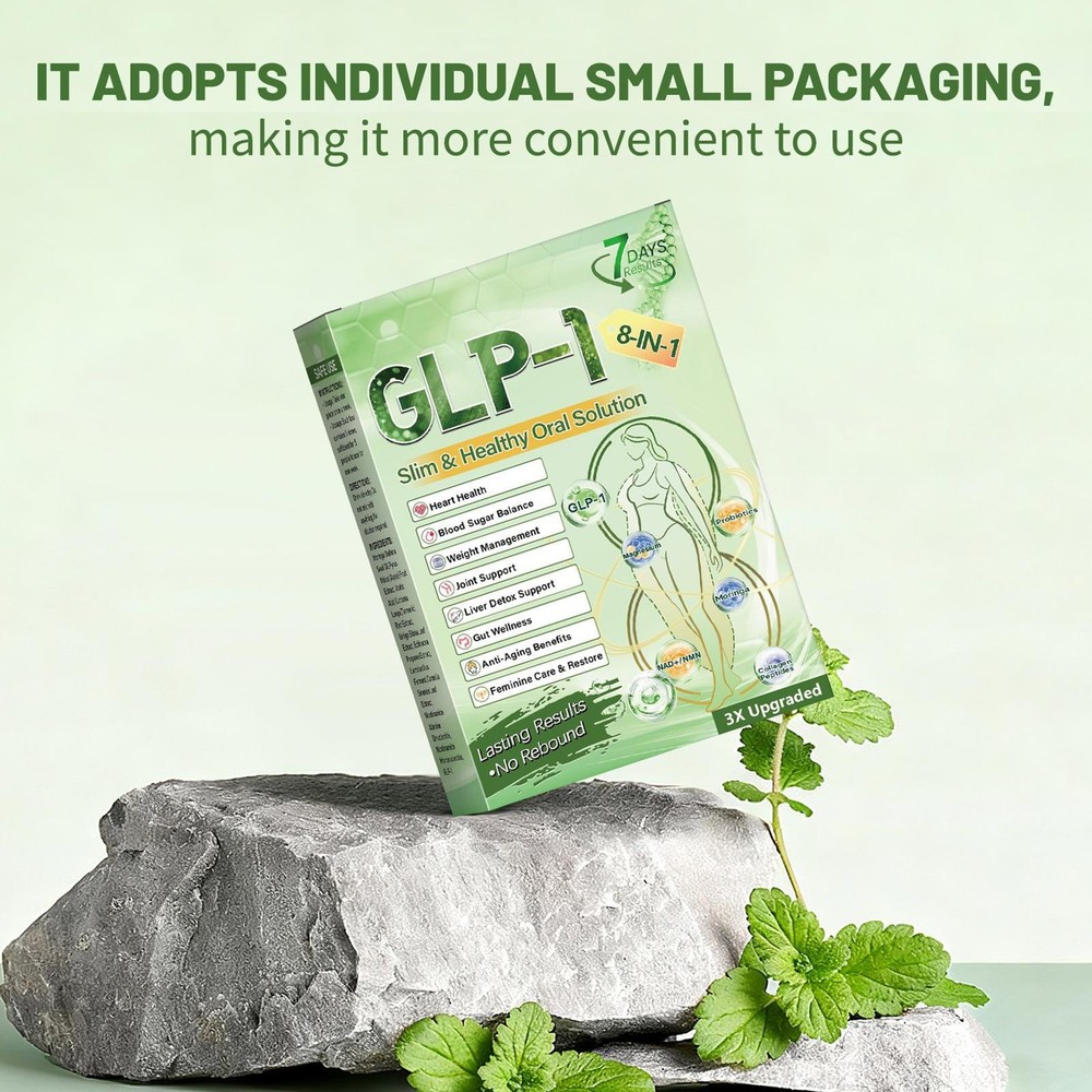 gl-8-in-1 Slim Healthy Solution,Advanced Supplement Liquid Drops