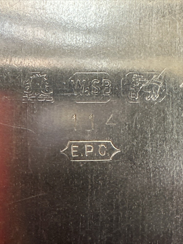 WSB 114 E.P.C Silver Oval Serving Tray 366g E540