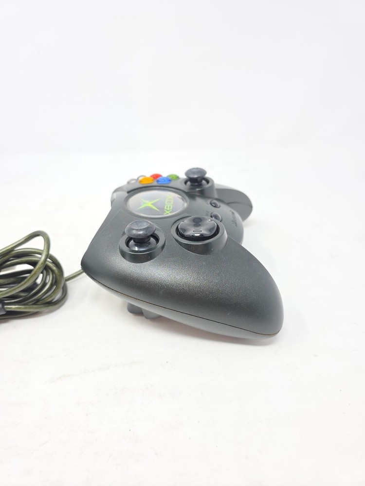 Original Xbox OEM Duke Controller With Breakaway Cable Black Large Tested
