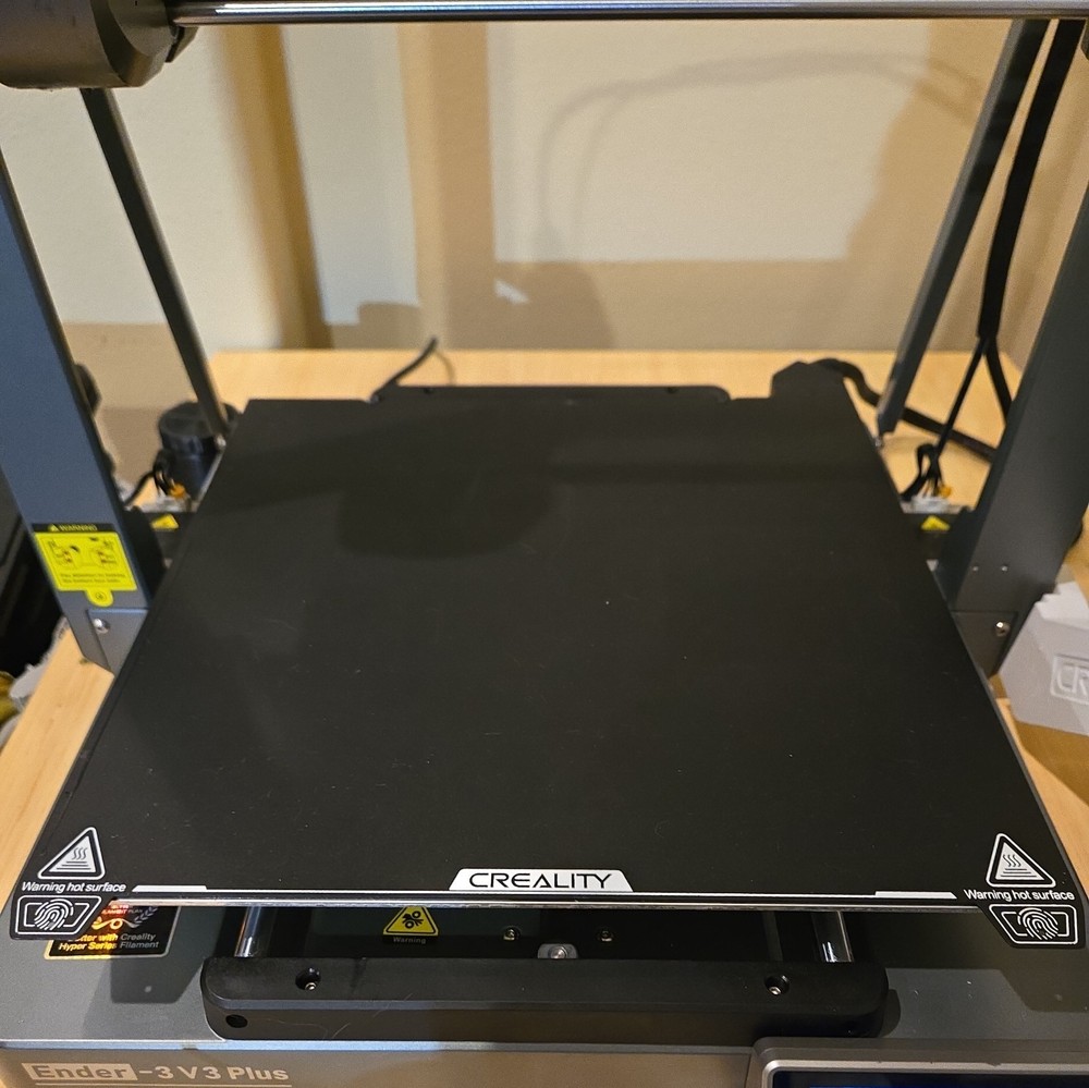 Creality Ender 3V3 Plus 3D Printer +Accessories.