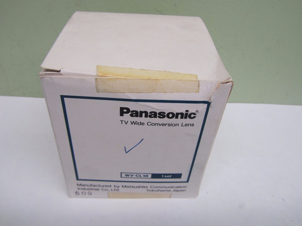 PANASONIC WV-CL18 0.7X WIDE CONVERSION LENS