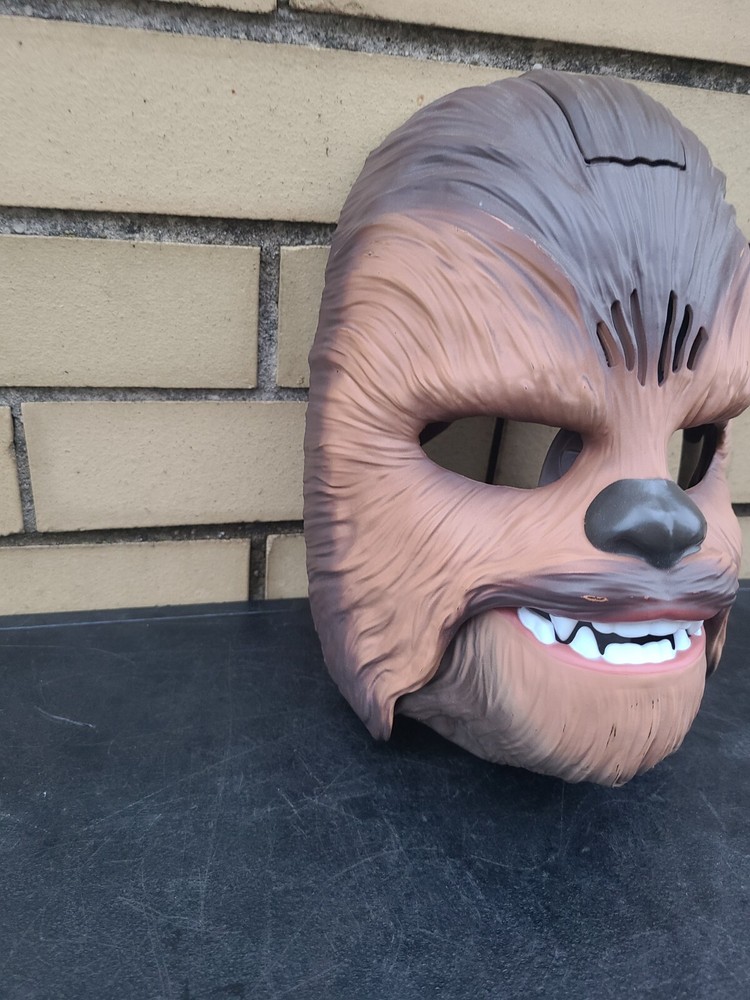 Star Wars - Chewbacca Talking Mask - 2015 Hasbro - Tested And Working!