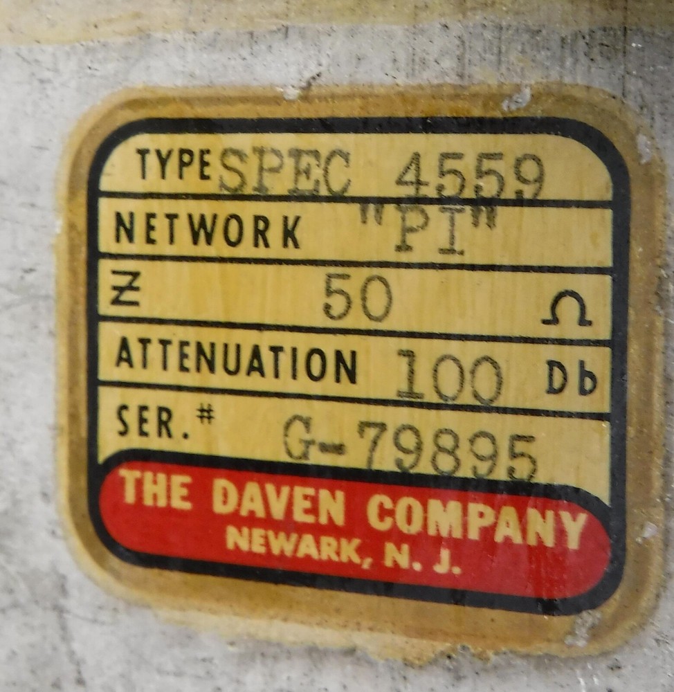 DAVEN STEP ATTENUATOR SET FREE SHIPPING