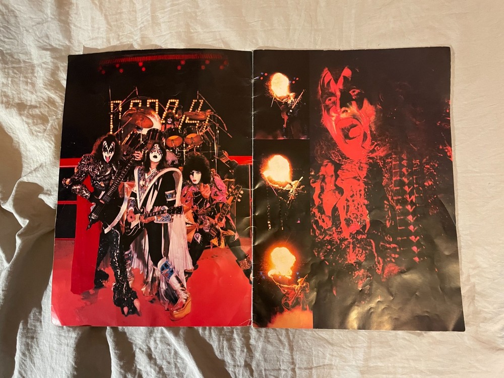 KISS Vintage Dynasty Tour Book 1979 Program Ace Frehley Peter Criss