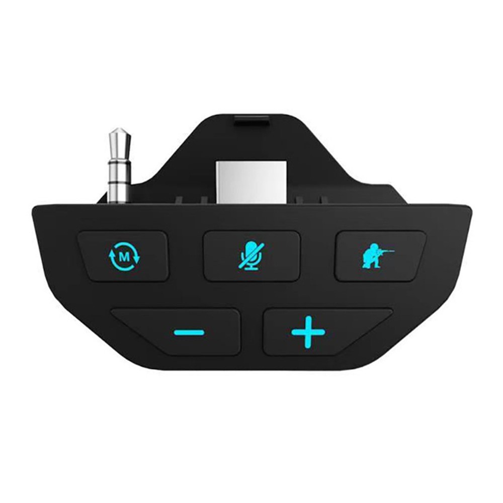 ABS Gamepad Stereo Headset Adapter With 3.5mm Audio Jack For Xbox One Controller