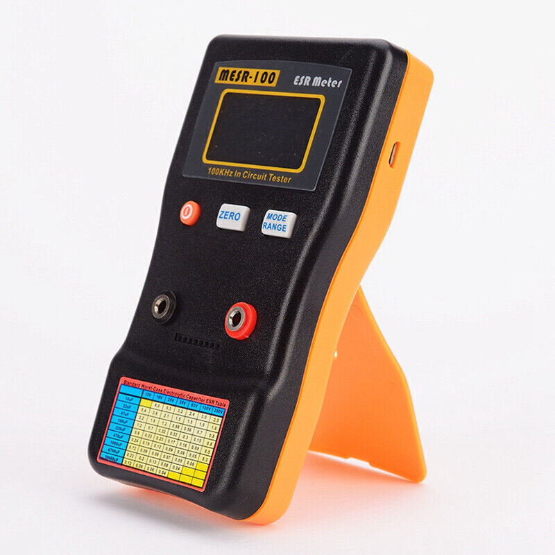 MESR-100 ESR Capacitance Ohm Meter Measuring Capacitance Resistance Volt Tester