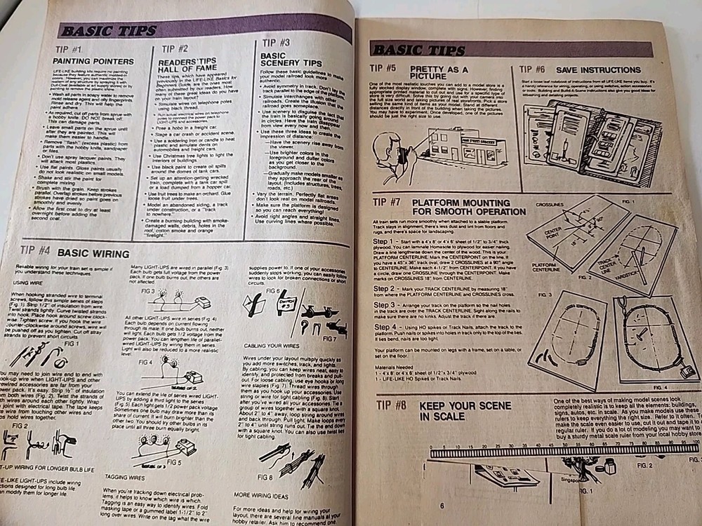 2 Life-Like 5th & 8th Edition Basics For Beginners/Model Railroading
