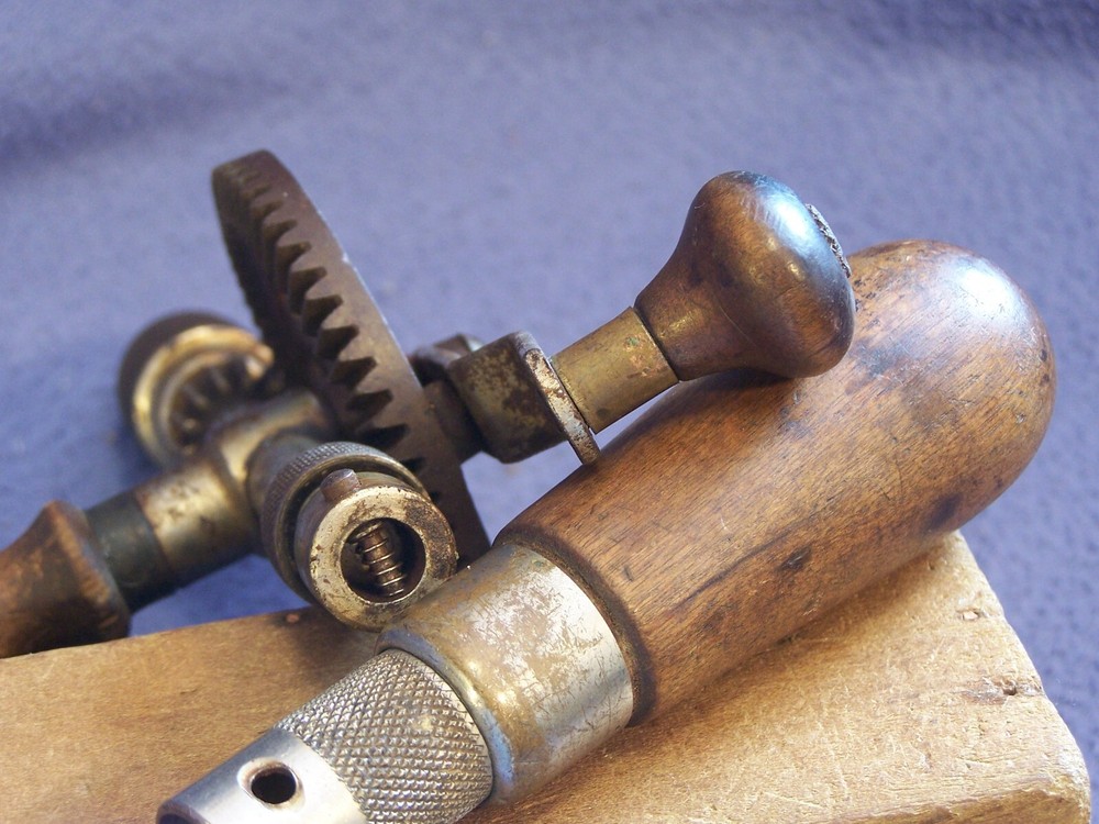 Millers Falls No. 3 Eggbeater Type Hand Drill