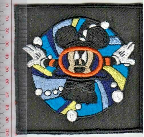 SCUBA USA Disney Mickey Mouse Diver Patch (3) NO TARIFF