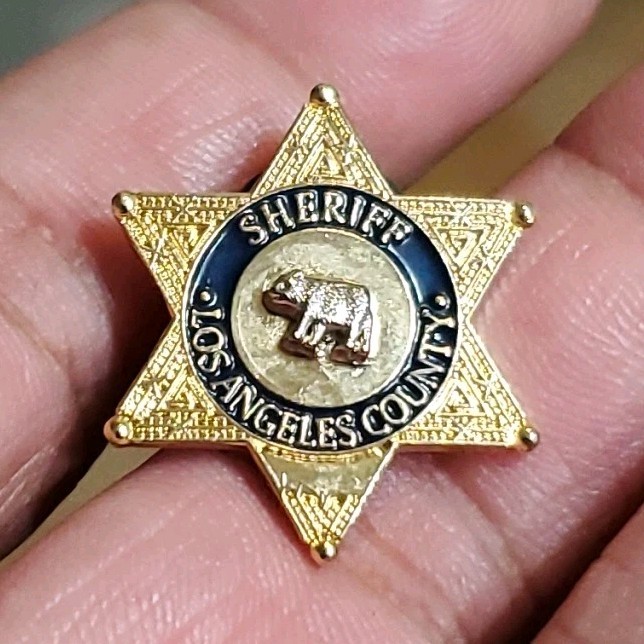 Los Angeles County Sheriff Pin