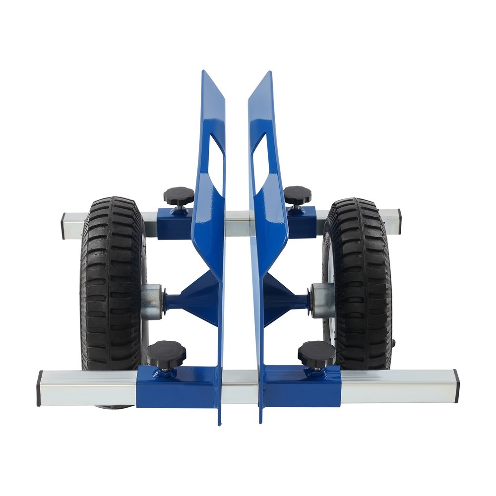 Dolly Cart Panel Shipping Trolley Pneumatic Wheels Drywall Transporting Tools