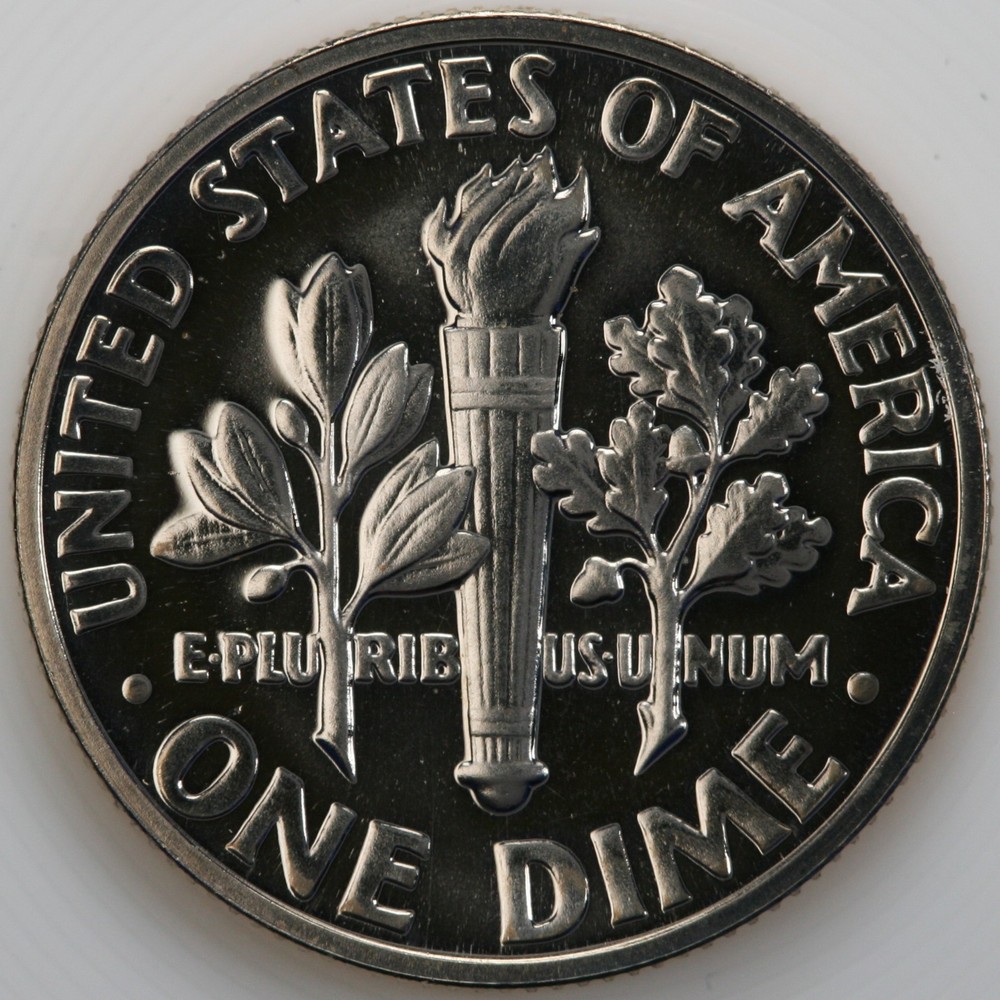 1969 S Gem Proof Roosevelt Dime CN-Clad