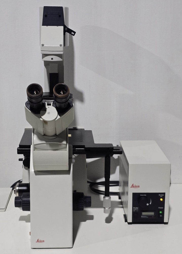 Leica DMIRB Phase and Modulation Contrast Fluorescence Inverted Microscope