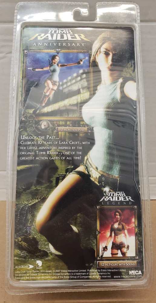 Neca Player Select - Tomb Raider : Lara Croft 7" Figure *Opened/Broken*