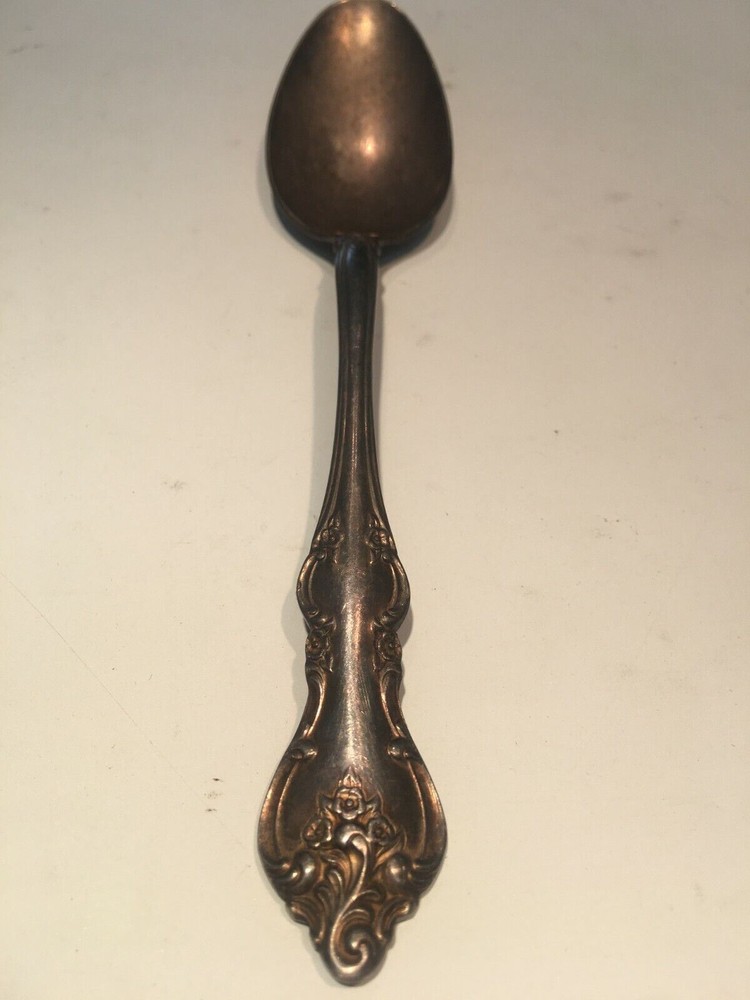 Antique Spoon International Deep Silver Dishware Table Utensil
