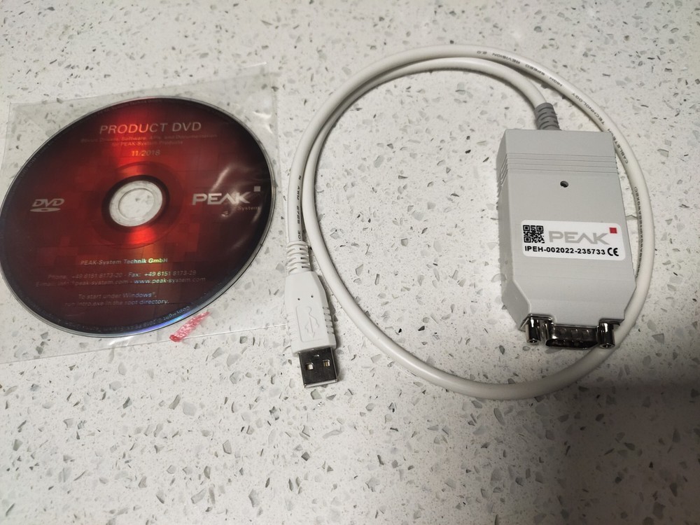 Peak PCAN-USB IPEH 002022 USB to CAN adapter