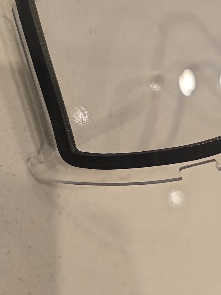Smith Squad S Clear Goggle Replacement Lens Night Ski Snowboard.