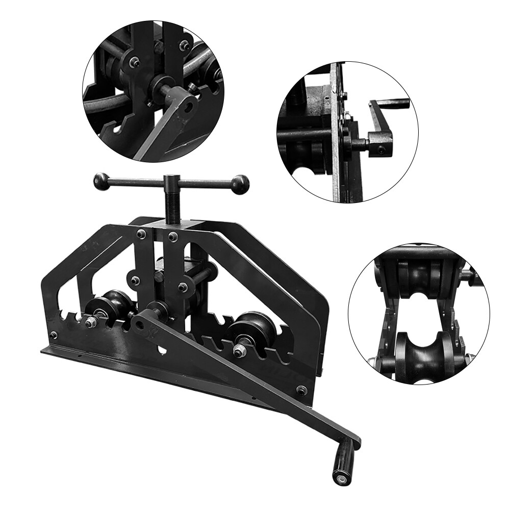 Heavy-Duty TR-60 Round Tube Roller Industrial Portable Tube Roll Bender NEW