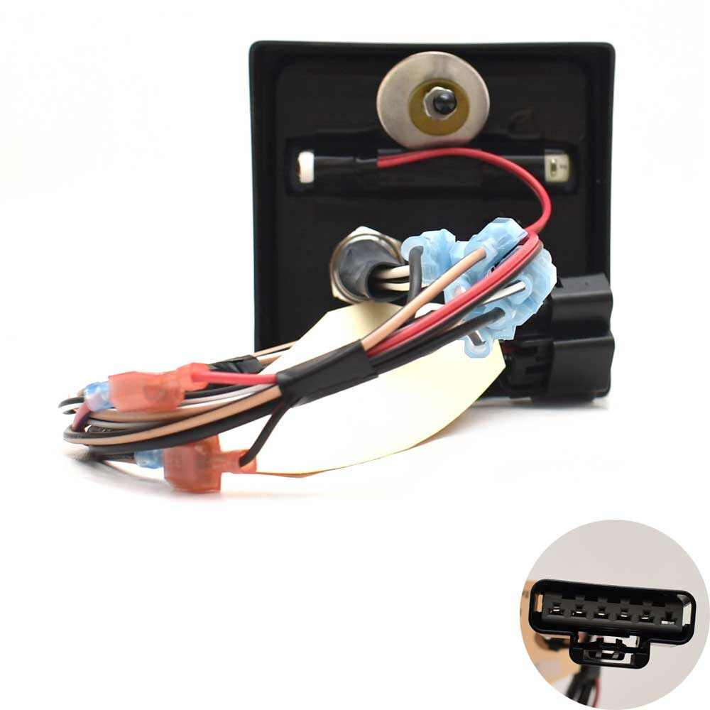 Tracker Boat Switch Panel 318731 | Canopy Up/Down Push Button Black